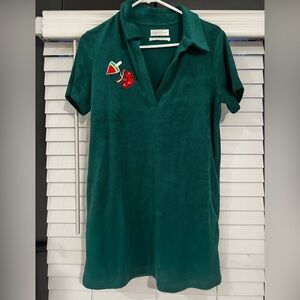 Urban Outfitters Teal Polo dress